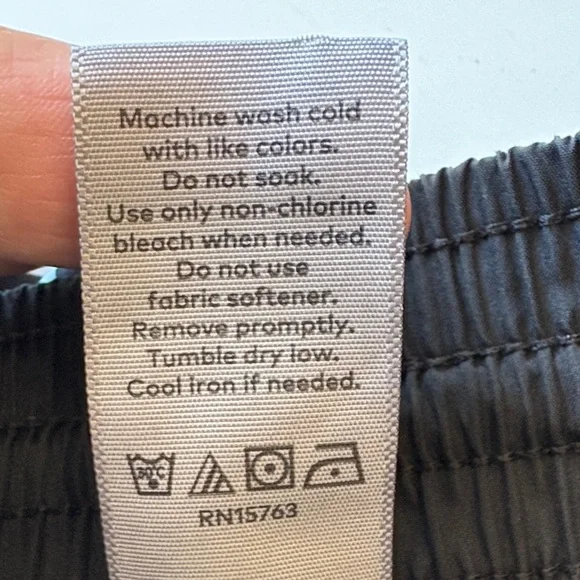 Champion Women's Geometric Black and White Athletic Shorts - Picture 3 of 6